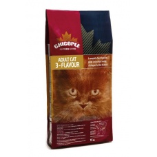 CHICOPEE Adult 3-flavour Cat сухой корм для кошек, уп. 2,4 и 4 кг